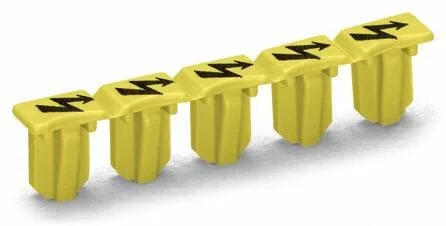 2000-115 - TOPJOB®S protective warning marker; with high-voltage symbol, for 2000 series terminal blocks; for 5 terminal blocks 2000-115 - TOPJOB®S protective warning marker; with high-voltage symbol, for 2000 series terminal blocks; for 5 terminal blocks