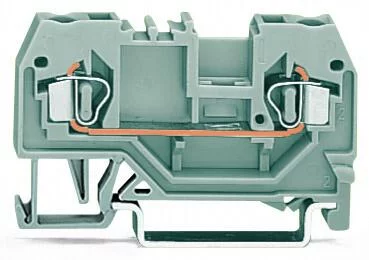 280-902 - 2-conductor through terminal block; 2.5 mm²; center marking; for DIN-rail 35 x 15 and 35 x 7.5; CAGE CLAMP®; 2,50 mm²; orange