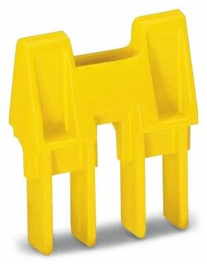 282-372 - Coupling device; mechanically locks multiple links; 2-way; yellow