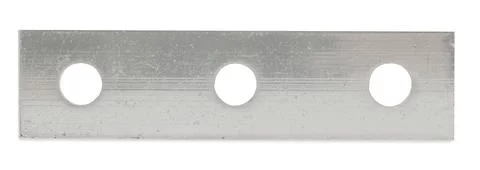 884-1243 - Jumper; for M10 stud bolts; 3-way; unplated; silver-colored