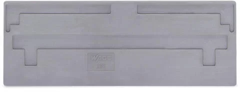 283-355 - Separator plate; 2 mm thick; oversized; light gray