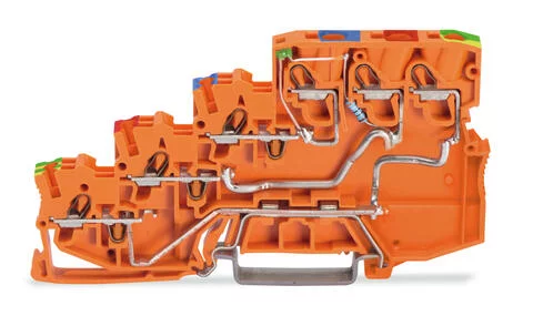 2000-5457/1102-953 - TOPJOB®S sensor LED terminal block; green LED; with ground contact on control panel side; 2-pole; rail mount; 4-conductor; 7 mm wide; orange 2000-5457/1102-953 - TOPJOB®S sensor LED terminal block; green LED; with ground contact on control panel side; 2-pole; rail mount; 4-conductor; 7 mm wide; orange