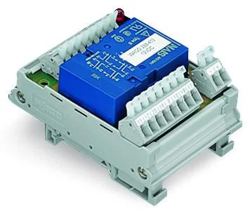 288-413 - Safety relay module; Nominal input voltage: 12 VDC; 2,50 mm²; gray