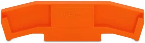 280-333 - End and intermediate plate; 5 mm thick; orange