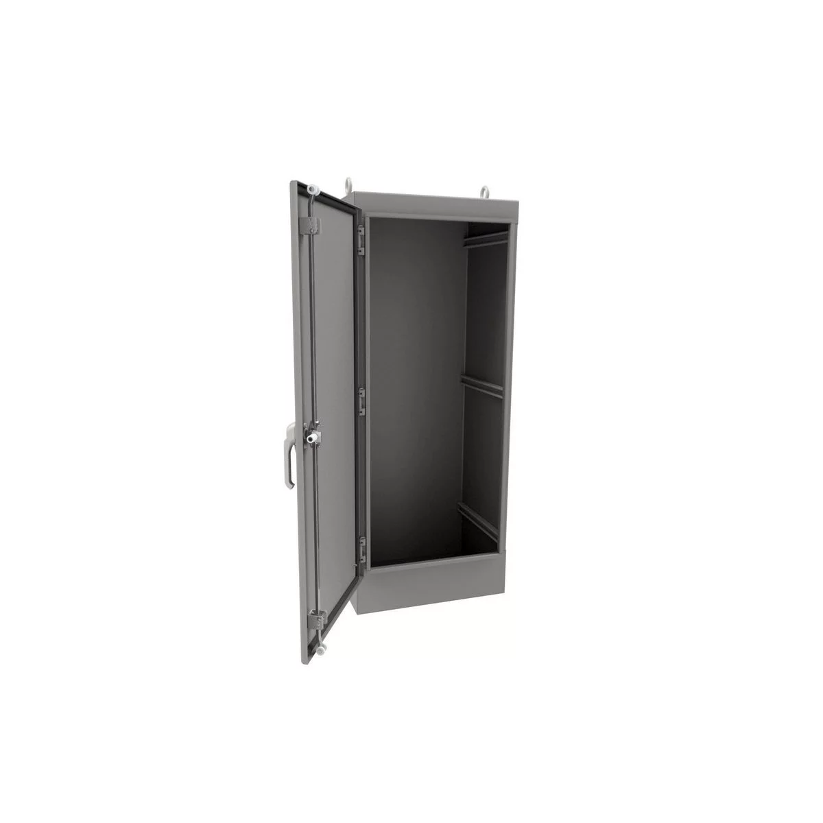 WRD723630SSFSN4 - NEMA 4X 1-Door Freestanding Enclosure with KwikHinge™ and 3-Point Handle 72X36X30 304 Stainless Steel