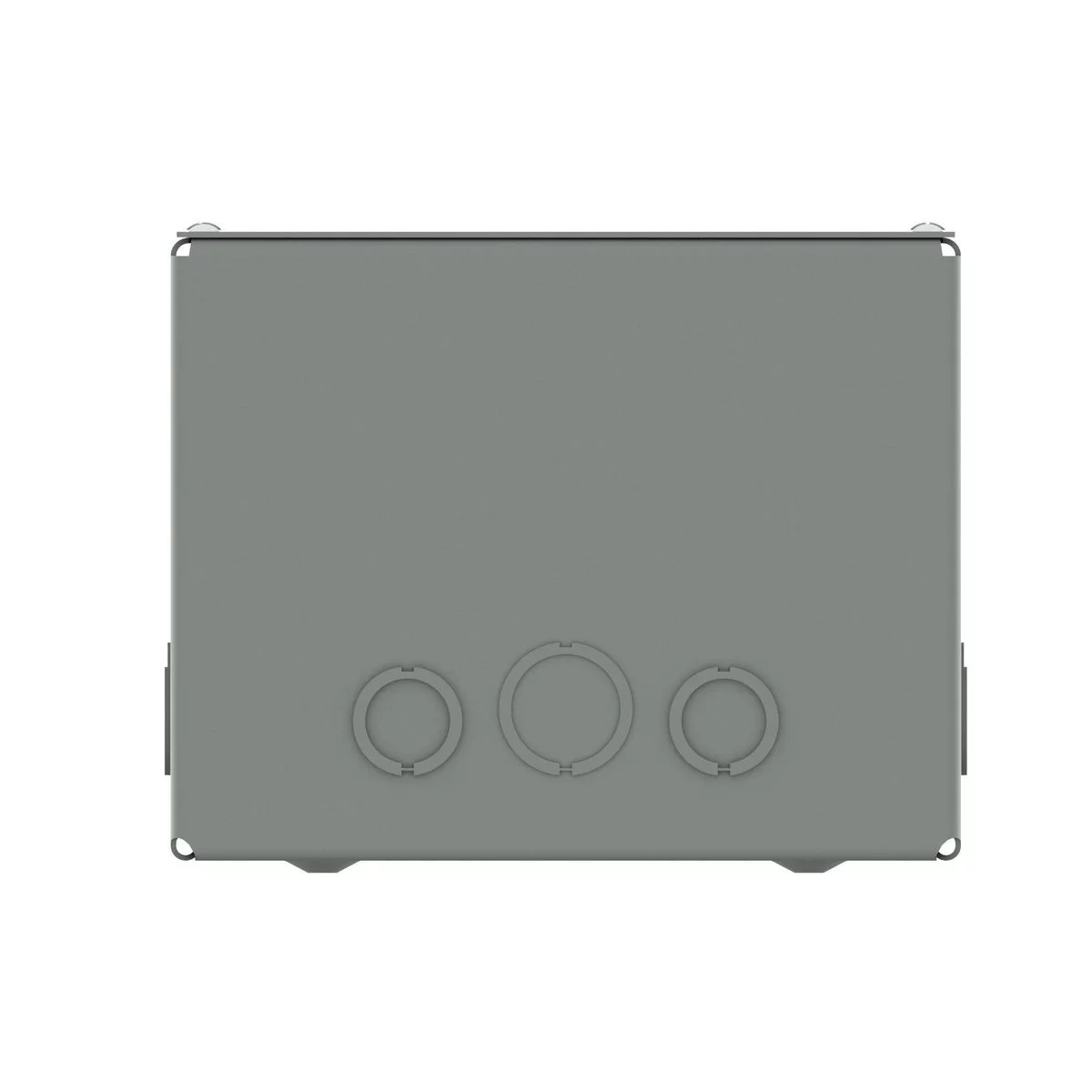 SC040404 - N1 Screw-Cover 4X4X4 Carbon Steel - Gray