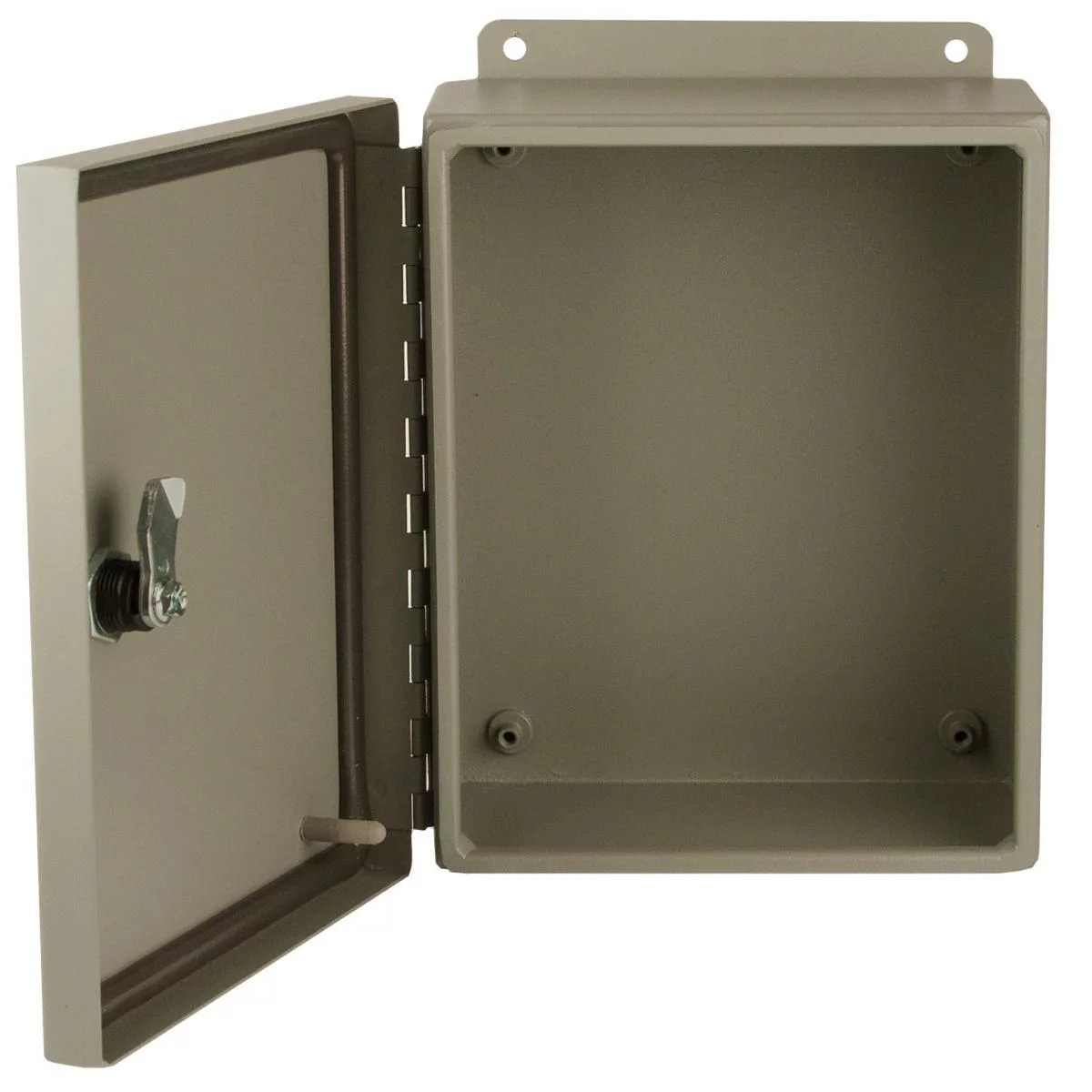 BN4121006CHQT - N4 JIC Continuous Hinge Quarter Turn 12X10X6 Carbon Steel - Gray