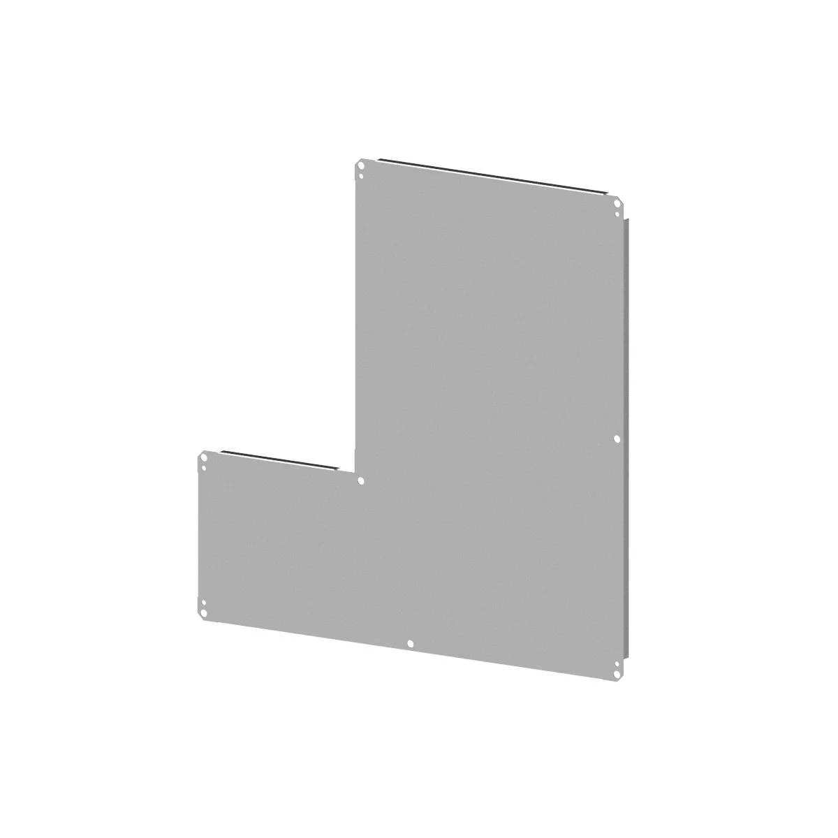 DFNP3636CG - L Shaped Sub Panel 34.2X34.2 Carbon Steel - Galvanized