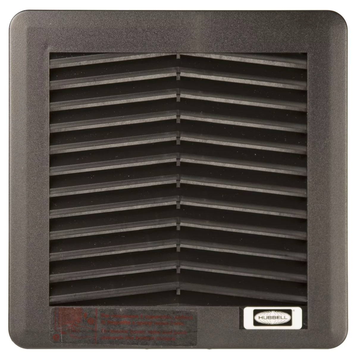 FF6629CFM115VB - NEMA 12 Filter Fan 115 Volt 28 Cubic Feet Per Minute 5.9X5.9 -Black