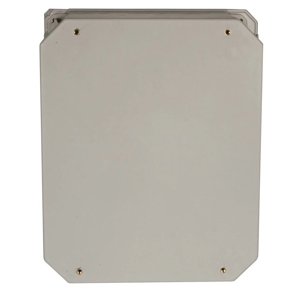 HW-CC141206CHSC - NEMA 4X Continuous Hinge Two Screw Cover 14X12X6 Fiberglass-Clear Cover