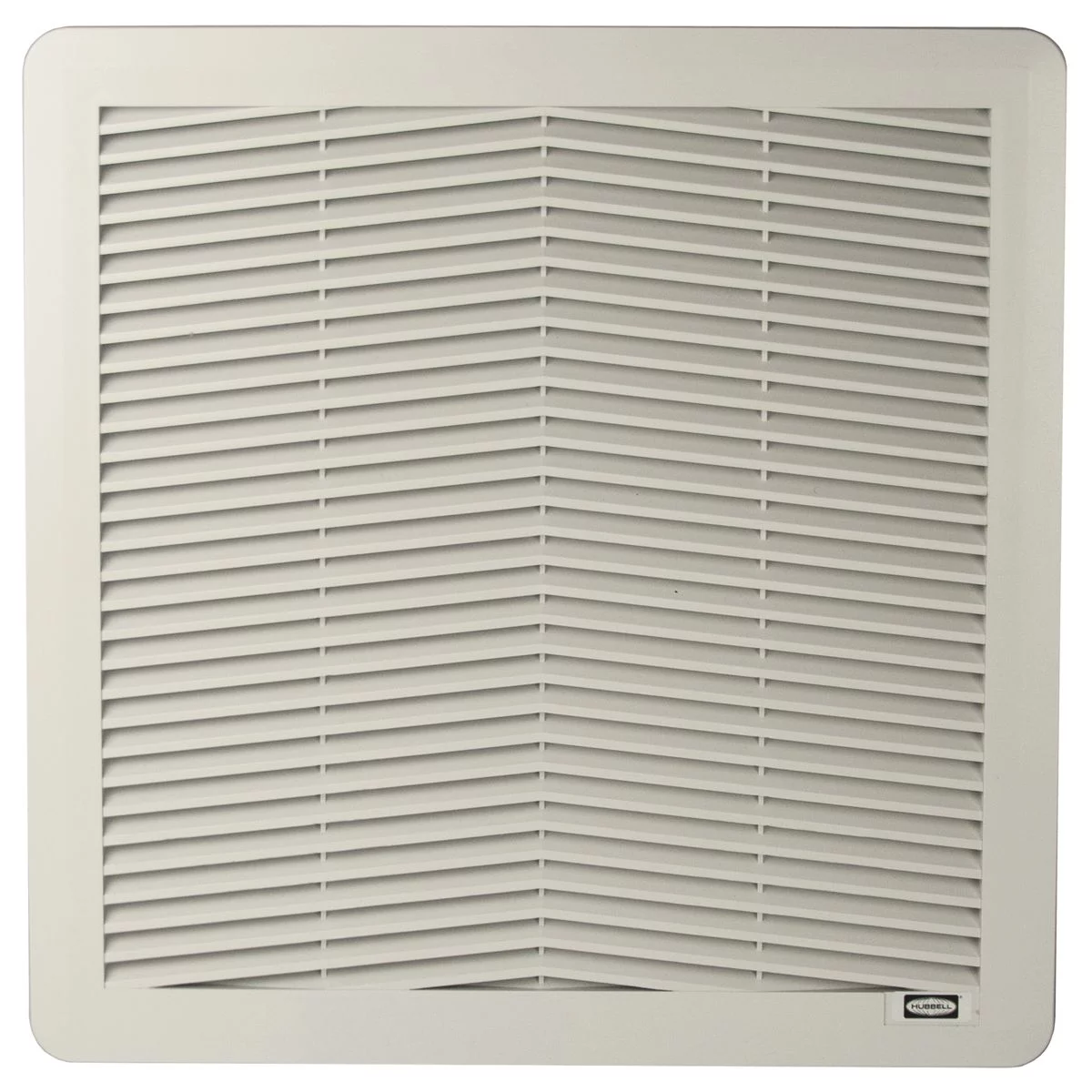 FF8859CFM24VG - NEMA 12 Filter Fan 24 Volt DC 59 Cubic Feet Per Minute 8X8 - Light Gray