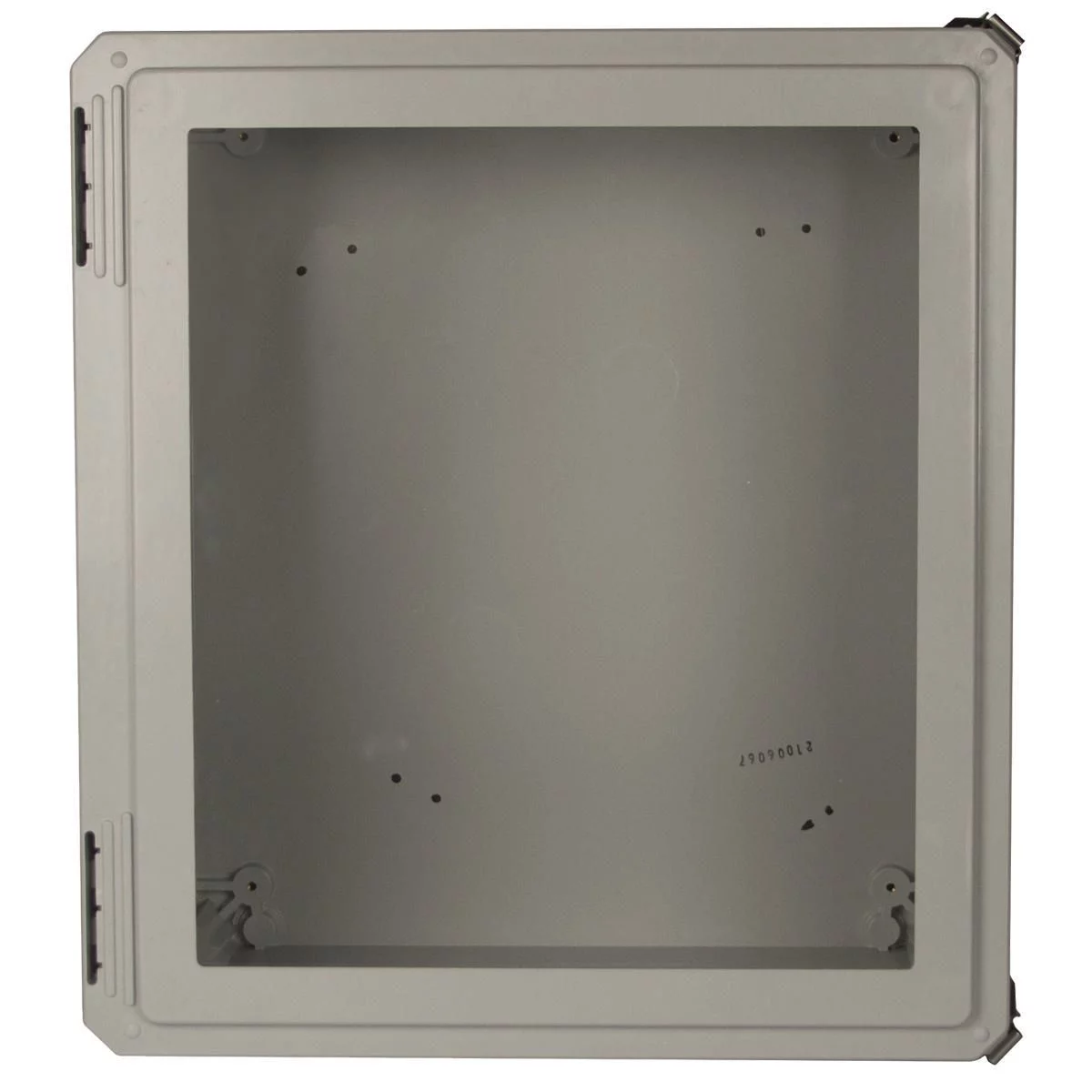 HW-161408CHTLW - NEMA 4X Continuous Hinge Link Lock With Window 16X14X8 Fiberglass-Opaque