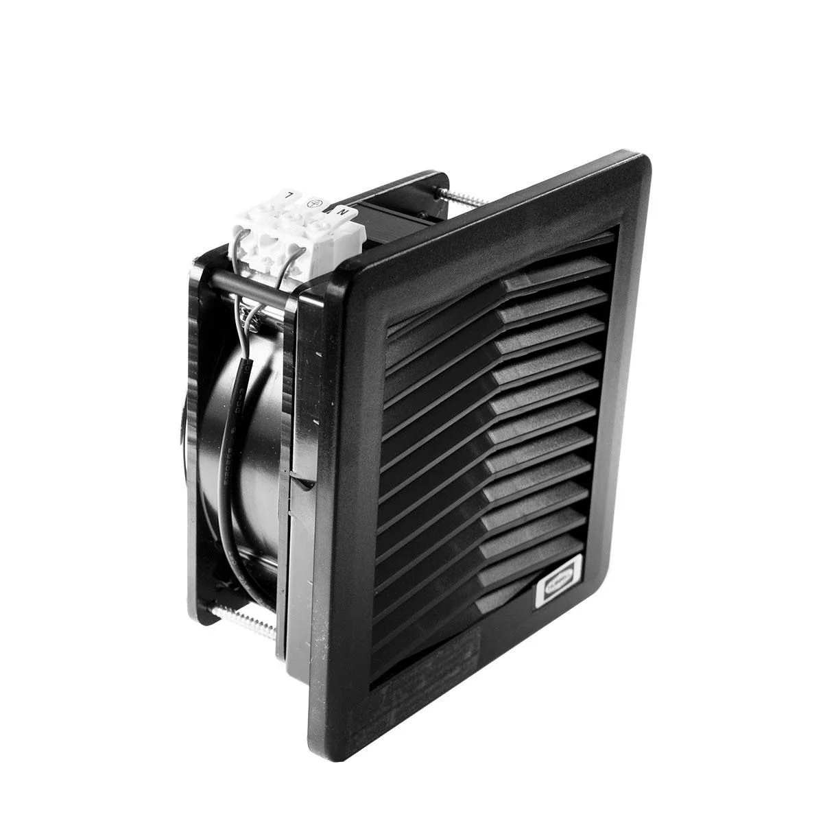 FF1313340CFM115VB - NEMA 12 Filter Fan 115 Volt 340 Cubic Feet Per Minute 12.8X12.8 -Black