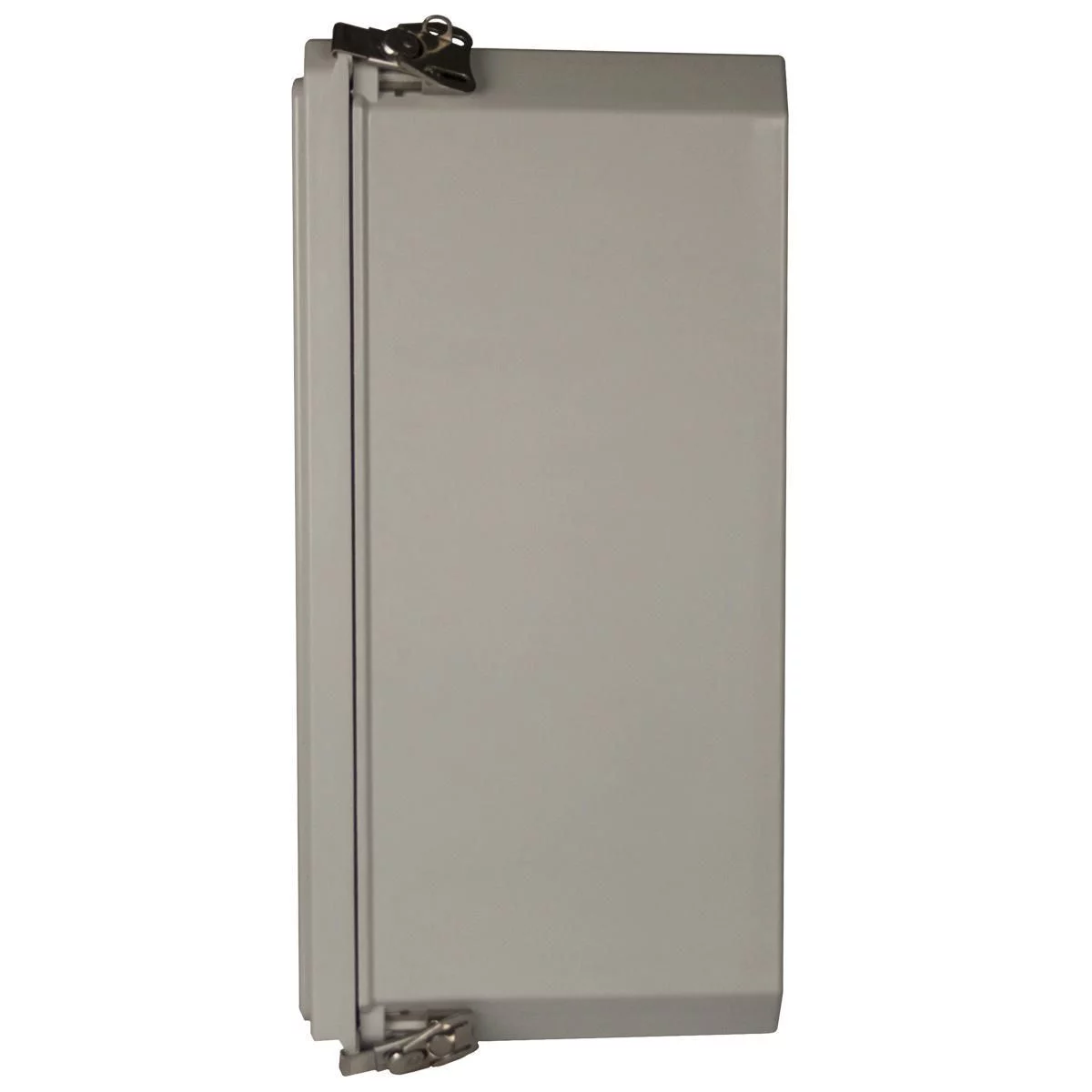HW-181610CHTLW - NEMA 4X Continuous Hinge Link Lock With Window 18X16X10 Fiberglass-Opaque