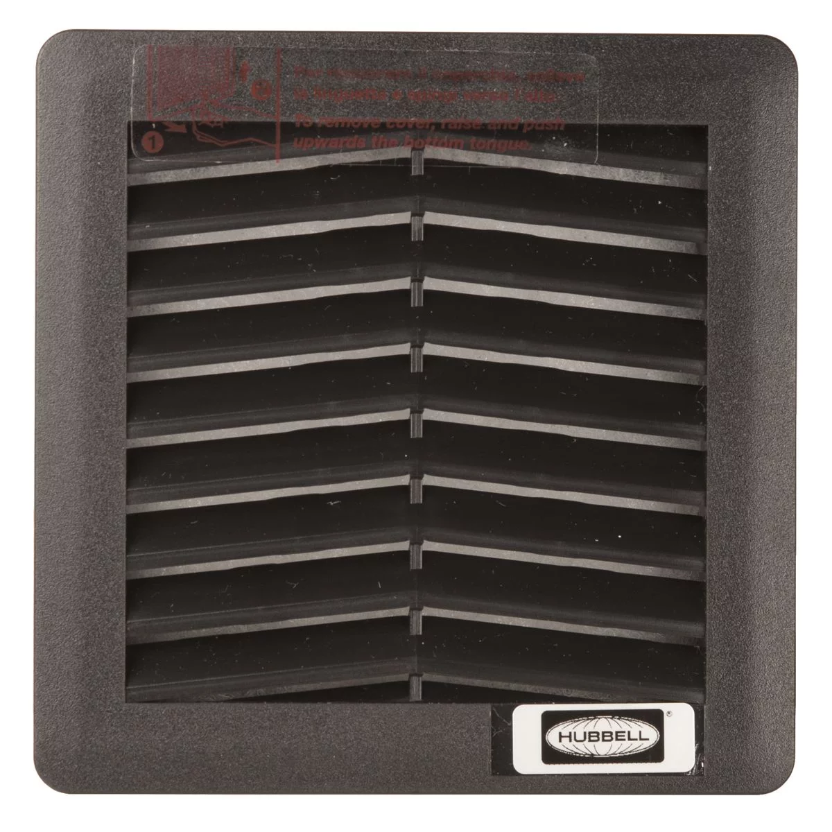 EG44B - NEMA 12 Exhaust Grille With G3 Filter 4.2X4.2 Black EG44B - NEMA 12 Exhaust Grille With G3 Filter 4.2X4.2 Black