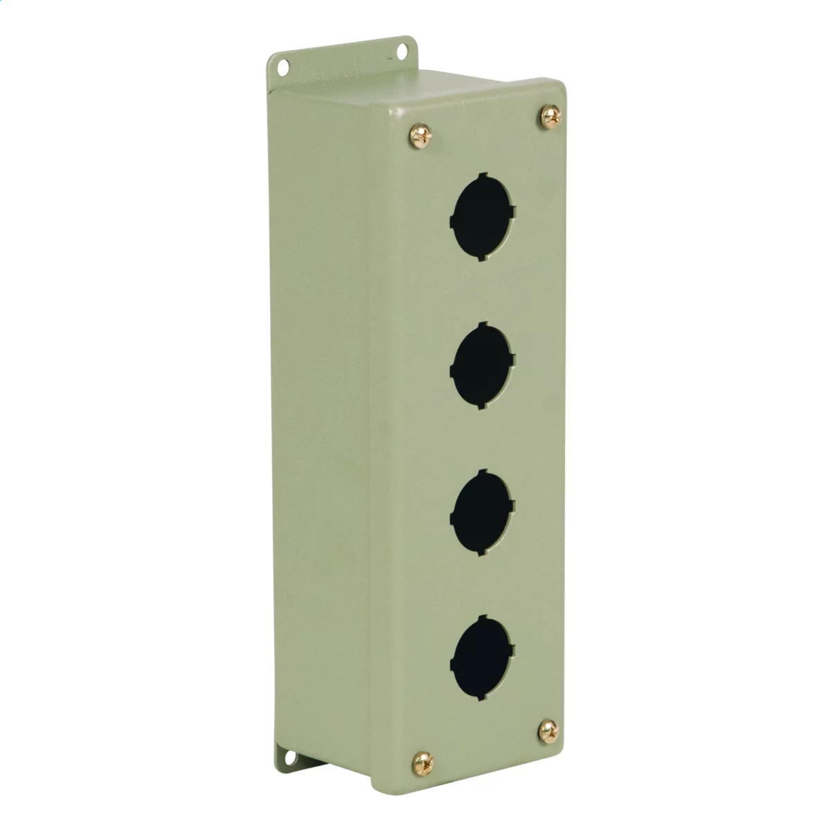 PB10 - N4 30.5 MM 10 Pushbutton Enclosure 24.7X3.2X2.8 Carbon Steel - Gray PB10 - N4 30.5 MM 10 Pushbutton Enclosure 24.7X3.2X2.8 Carbon Steel - Gray