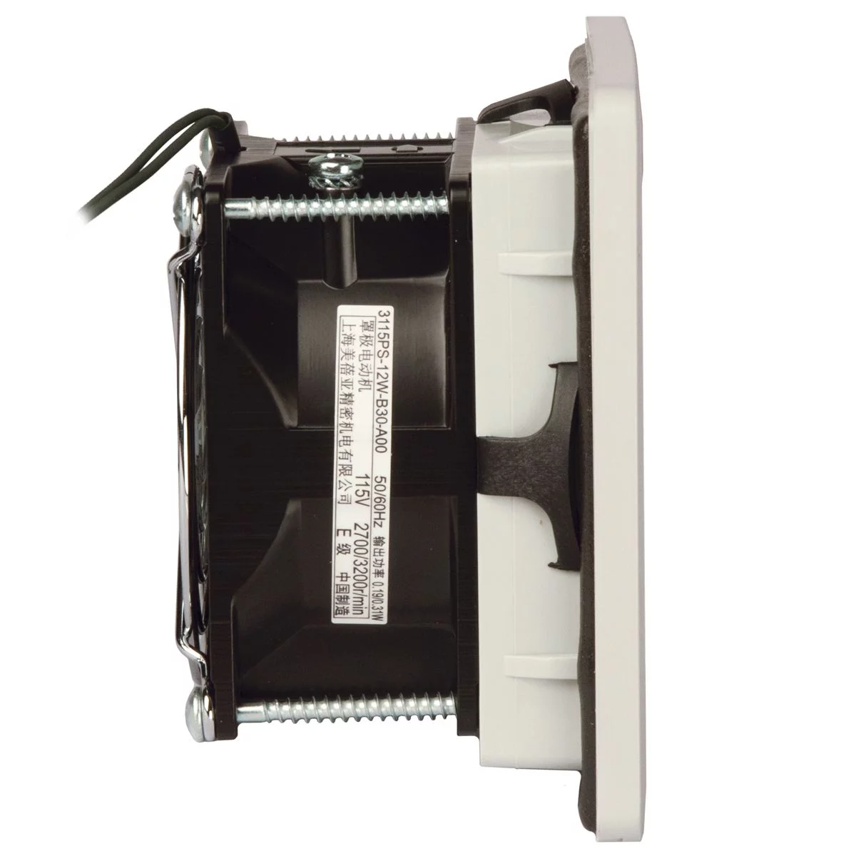 FF6629CFM115VG - NEMA 12 Filter Fan 115 Volt 28 Cubic Feet Per Minute 5.9X5.9 -Light Gray