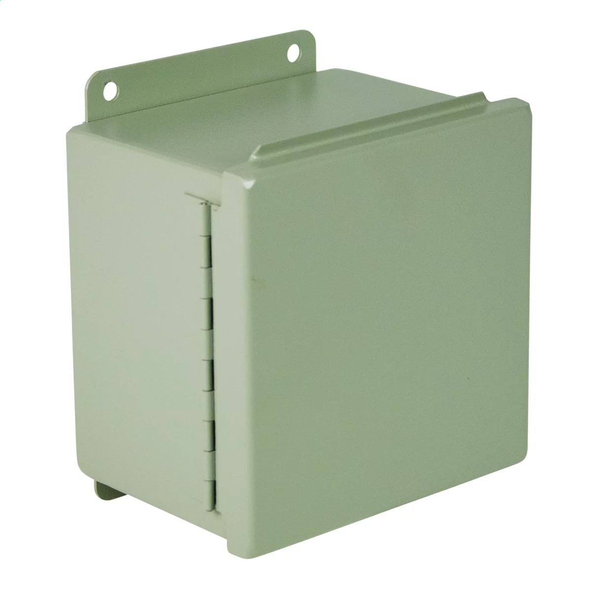 B0604045CHFTC - N12 JIC Continuous Hinge - Flanged Trough Collar 6X4X4.5 Carbon Steel - Gray