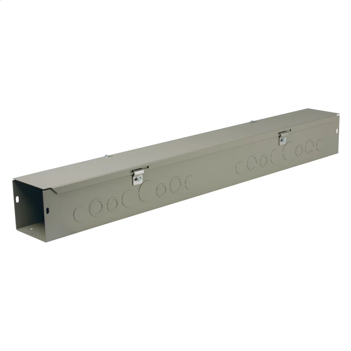 HS10104 - NEMA 1 Hinged Wireway 10X10X48 Carbon Steel - Gray