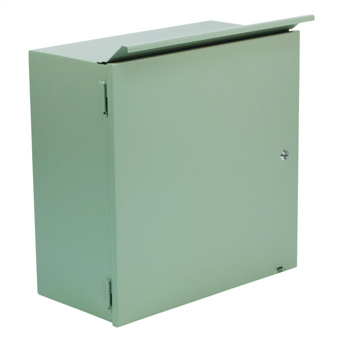 CTSD242412 - N3R CT Single Door Hinged-Cover 24X24X12 Carbon Steel - Gray