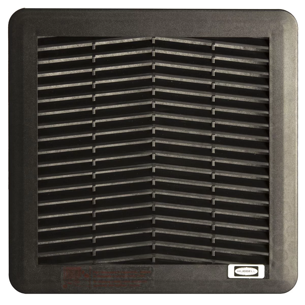 FF101071CFM115VB - NEMA 12 Filter Fan 115 Volt 71 Cubic Feet Per Minute 9.8X9.8 -Black