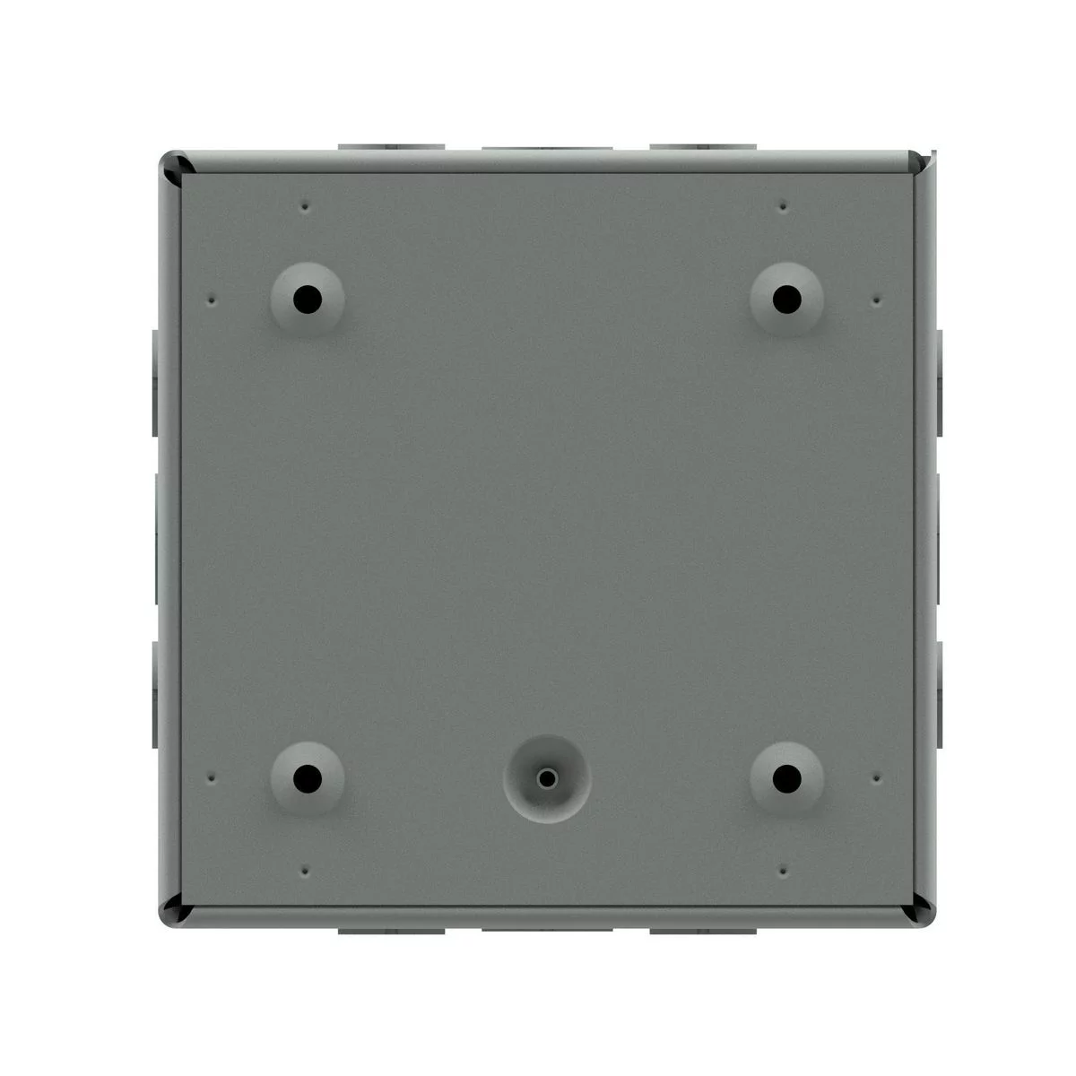 SC040604 - N1 Screw-Cover 4X6X4 Carbon Steel - Gray