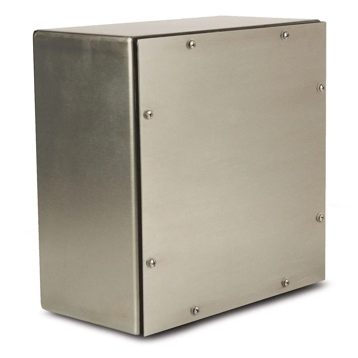 WA060804GSCSSA - NEMA 4X Gasketed Screw Cover 6X8X4 316 Stainless Steel