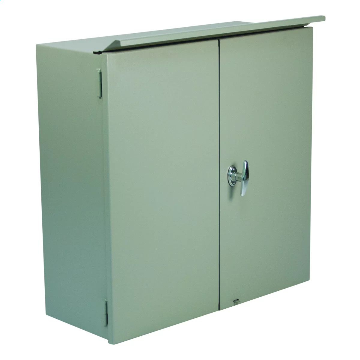 CTDD363616 - N3R CT Double Door Hinged-Cover 36X36X16 Carbon Steel - Gray