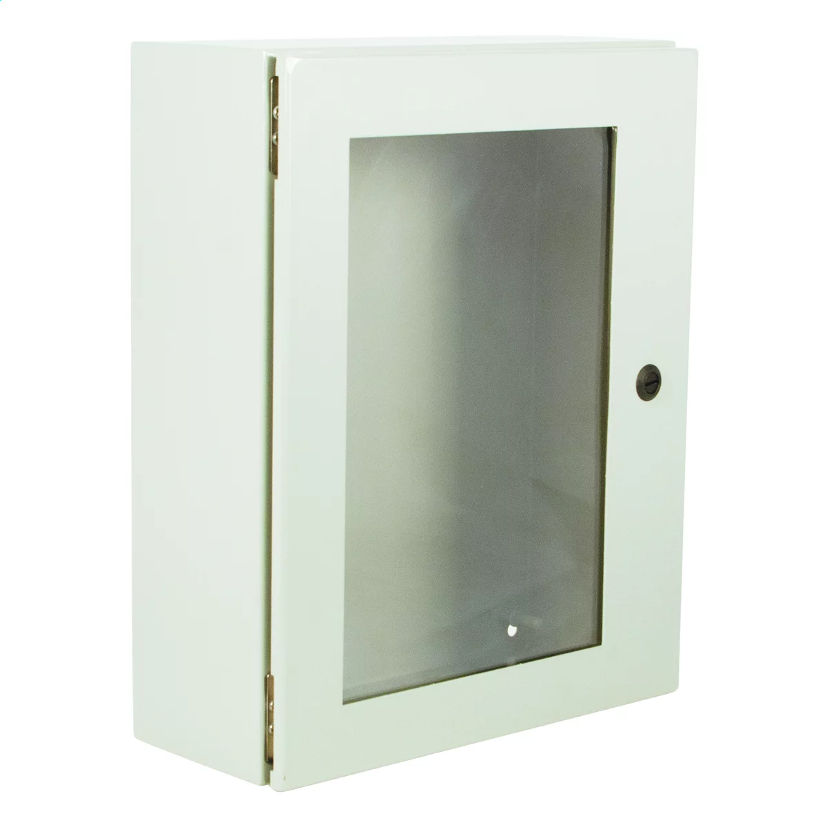 N412121206WC - N412 Single Door Wall-Mount Ultimate with Window 12X12X6 Carbon Steel - Gray