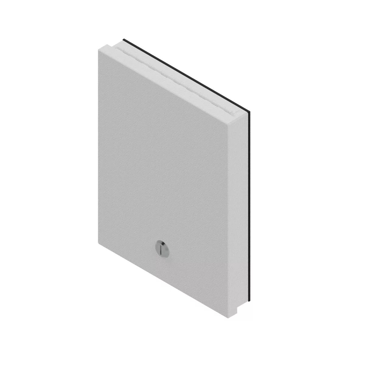 DHMIN3R - N12/3R HMI Drive Cover Plate 13X10X1.6 - White Textured